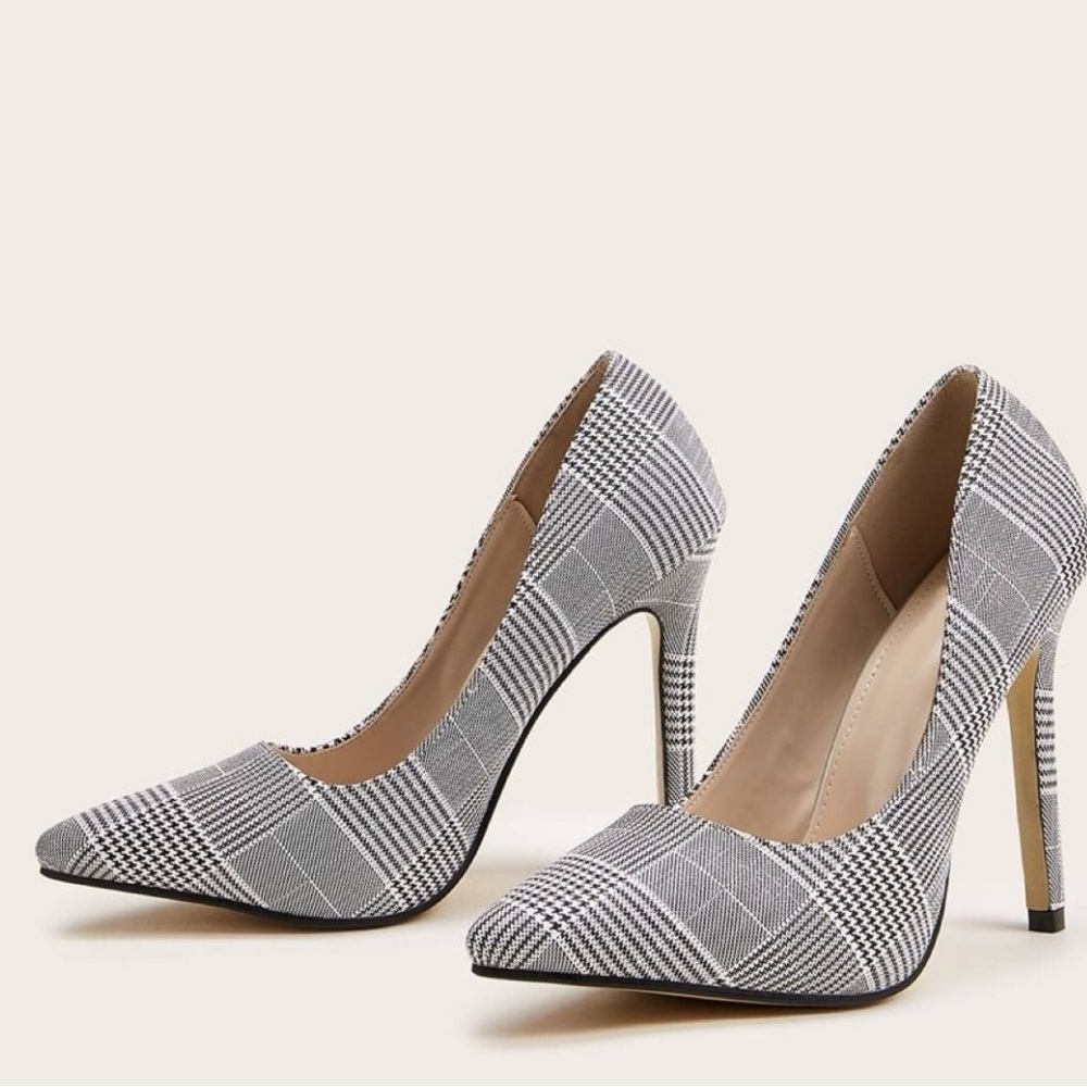 Marc Fisher Darren Houndstooth Heels 7 1/2 W